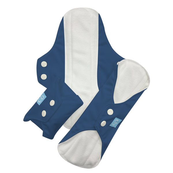 3 Feminine Pads - Dark Blue