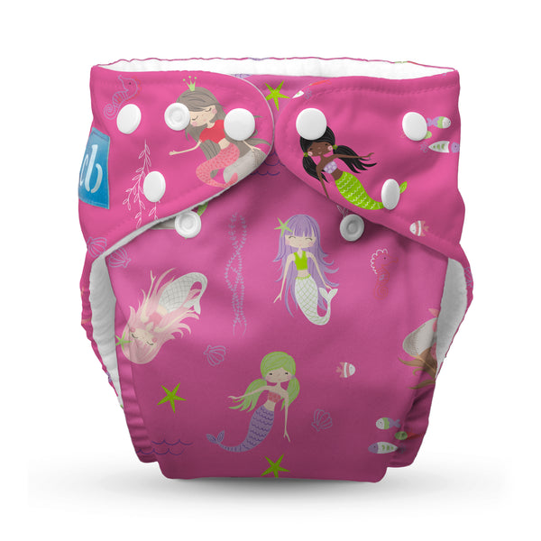 Reusable Cloth Diaper: One Size with Fleece (Pack of 1)