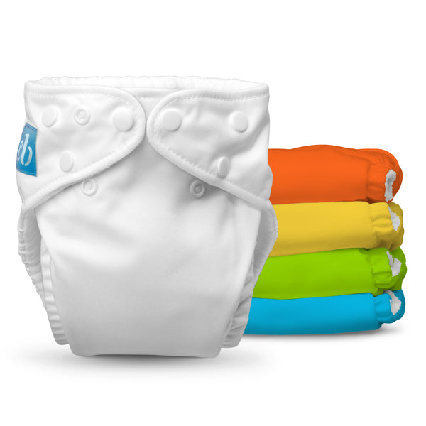 Reusable Cloth Diapers: One Size with Fleece (Pack of 5)
