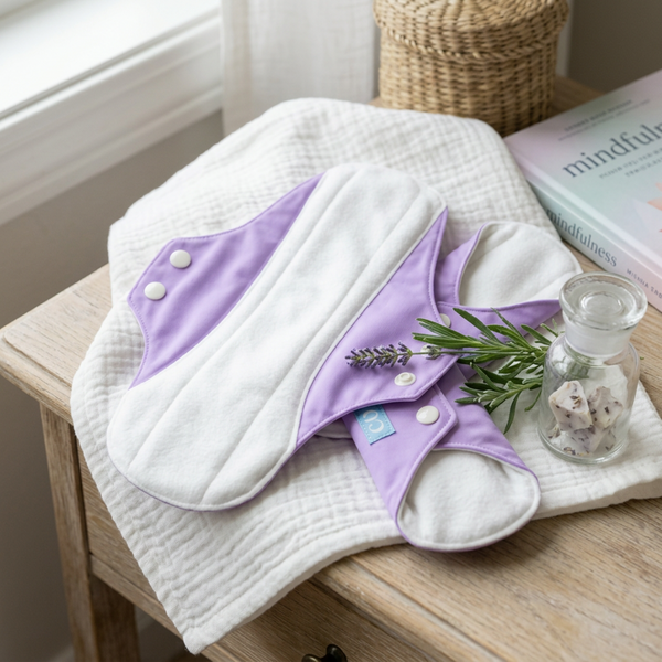 3 Feminine Pads - Lavender