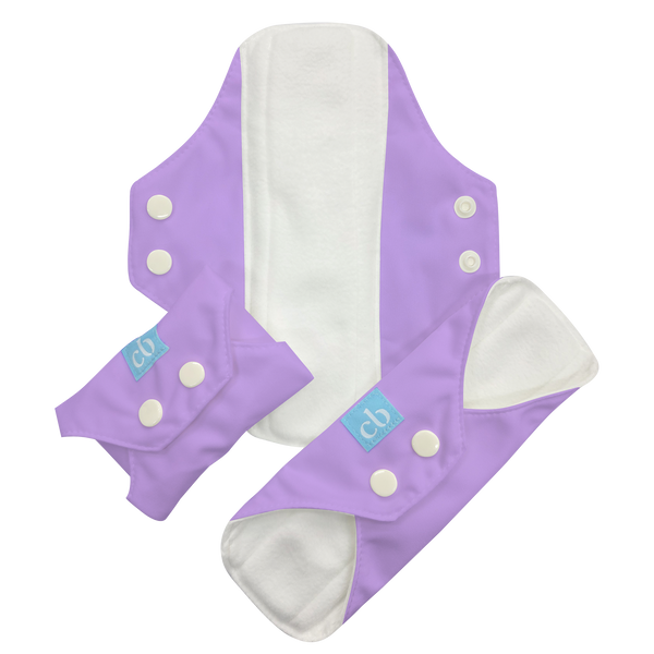 3 Feminine Pads - Lavender