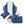 3 Feminine Pads - Dark Blue