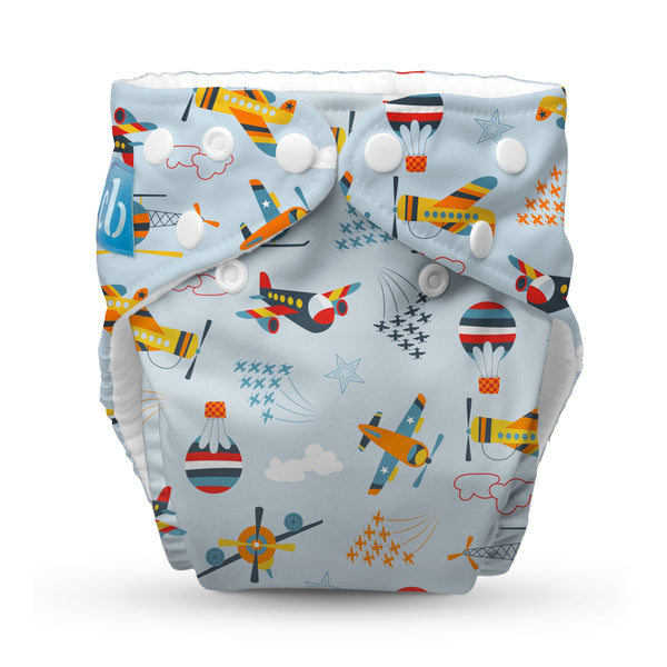 Reusable Cloth Diaper: One Size with Fleece (Pack of 1)