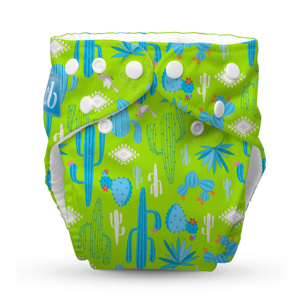 Reusable Cloth Diaper: One Size with Fleece (Pack of 1)