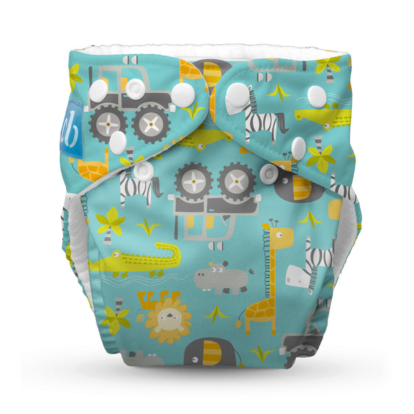 Reusable Cloth Diaper: One Size with Fleece (Pack of 1)