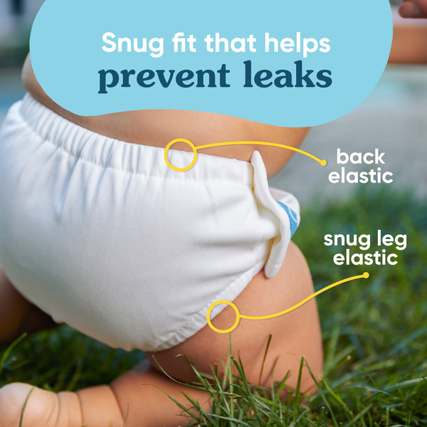 Reusable Swim Diaper Snaps - Lady Dragon