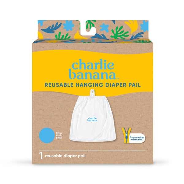 Hanging Diaper Pail - CB Turquoise