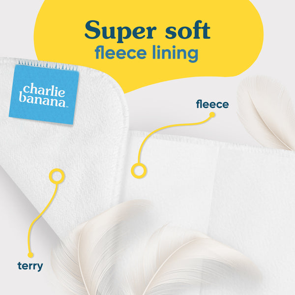 Reusable Fleece Inserts - Newborn
