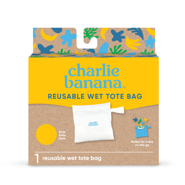 Reusable Wet Tote Bag - CB Yellow