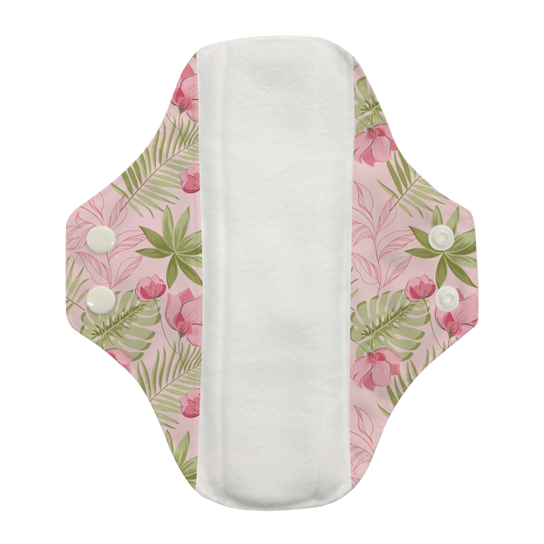 3 Feminine Pads - Pink Forest