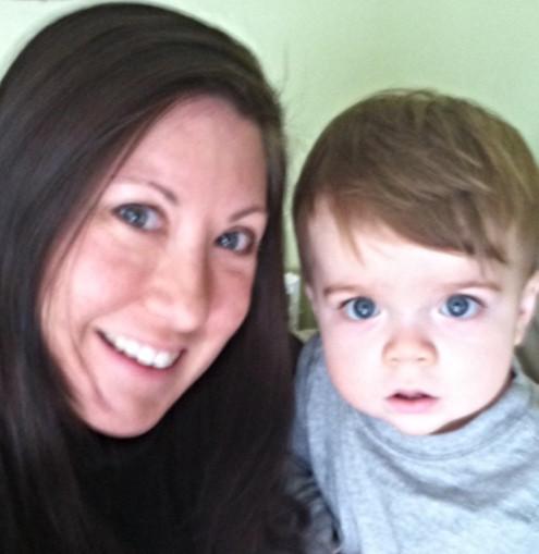 Jennifer Toth and child