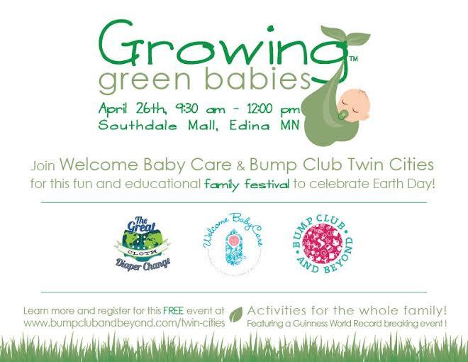Growing Green Babies event poster