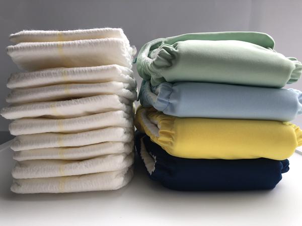 Types of cloth diapers